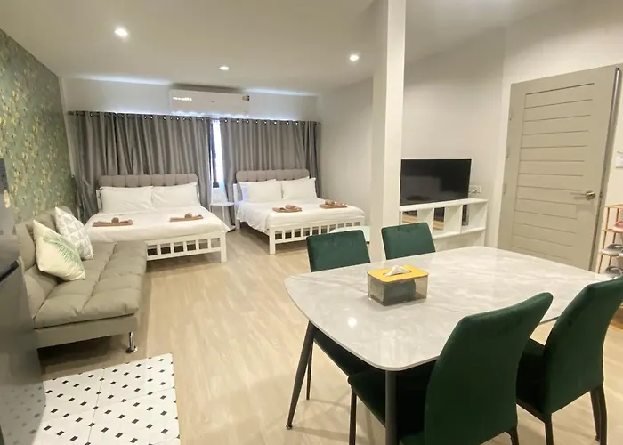 New Apt, Near Siam Paragon, 2 Min To Bts 1br,4pax Appartement Bangkok